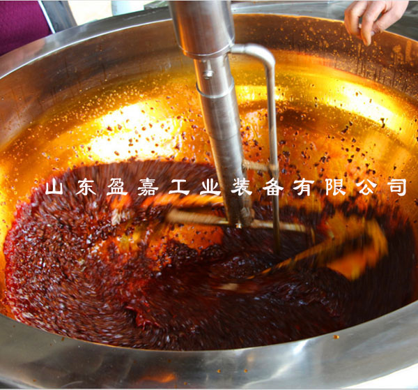 電磁加熱辣椒醬全自動行星攪拌炒鍋